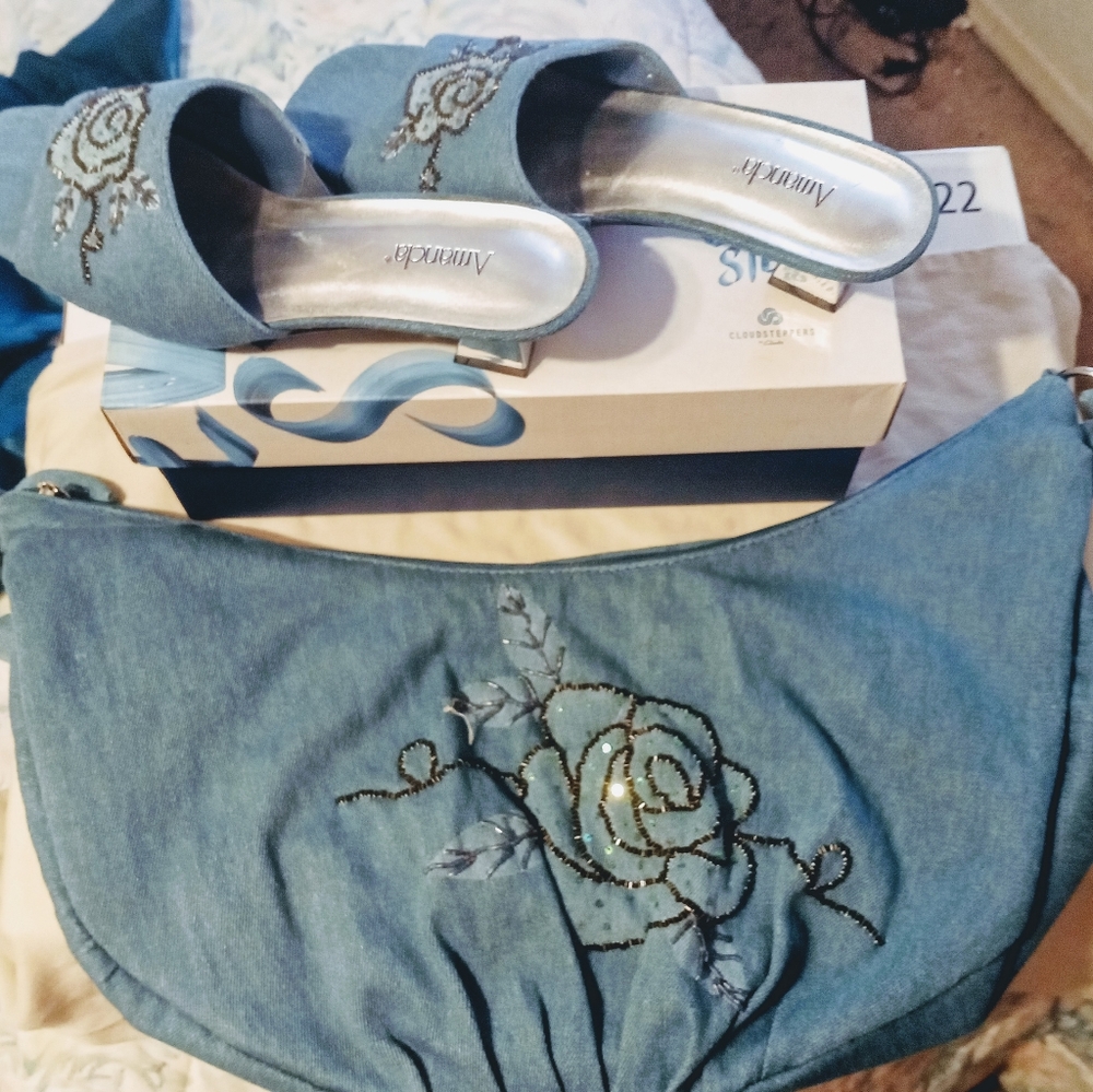 Handbag and sandal set